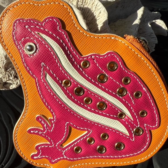 Salvatore Ferragamo Limited Edition frog coin pouch - Picture 1 of 6